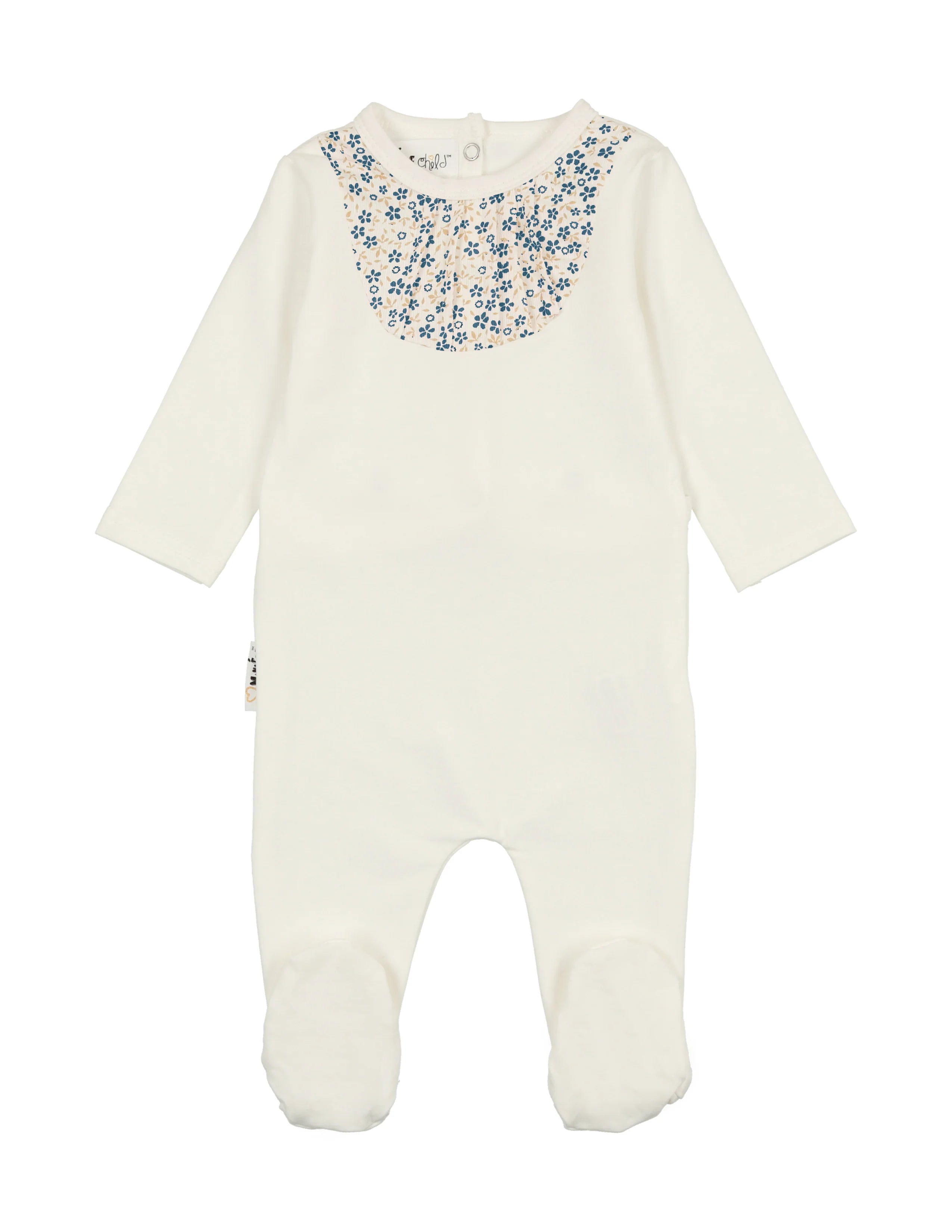 Pleated Bib Footie